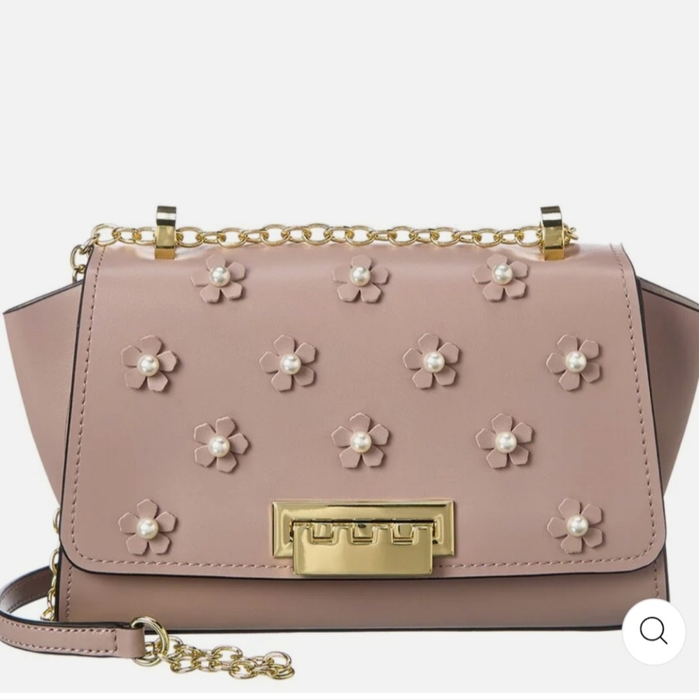 Zac Eartha Floral Garden Small Chain Leather Shoulder Bag